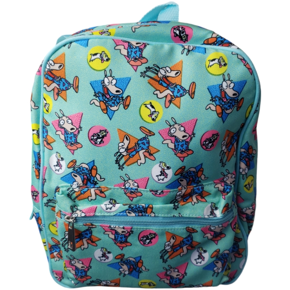 Hot Topic NWT Nicklodeon Rocko's Modern Life Mini Backpack Blue